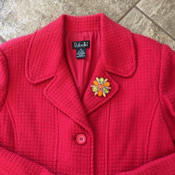 + nwot + RAFAELLA Vintage Wool Blend Coat - Picture 3 of 9